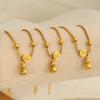 New Chinese Style Lucky Gourd Gold Titanium Steel Bracelet Retro Bracelet Versatile Jewelry