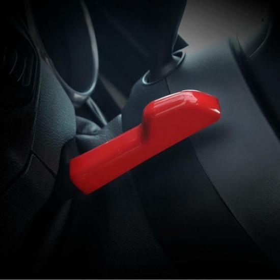 For - Jeep Gladiator JT Red Car Steering Wheel Height Adjust Covers Trim