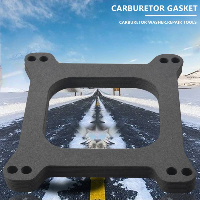 Holley Edelbrock Carter Carb Gaskets (10) Carburetor Open 4 bbl.SBC BBC 350