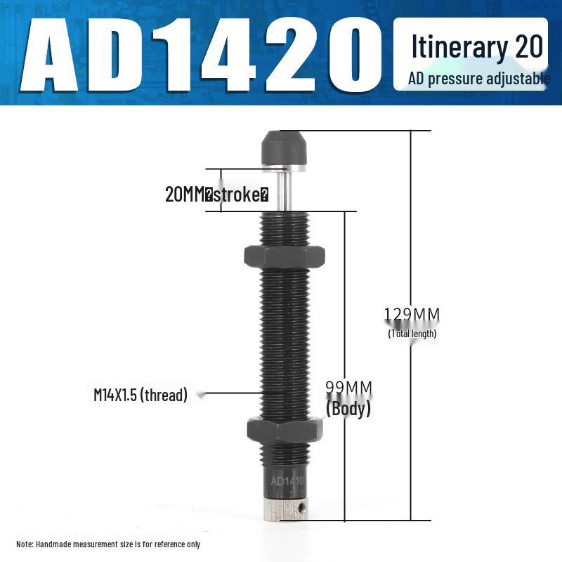 Amortizor Hidraulic cu Tampon pentru Roboți AC0806 1007 AD1416