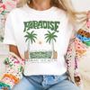 Vacation Style Casual and Beautiful T-Shirt Printed Top Cute Women's Pattern Casual 90s Trend Summer Versatile Beach T-Shirt