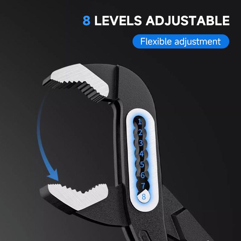 8/10/12inch Water Pump Pliers Quick-release Plumbing Pliers Combination Pliers Plumber Industrial Grade Electrician Hand Tools