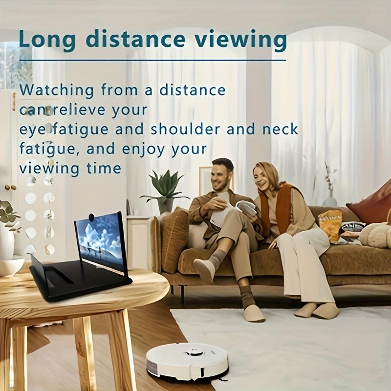 1 Adjustable Phone Holder, High-definition Desktop Magnifying Glass with Pull-out Design, Portable Phone Holder