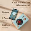 New Multi Functional 360 ° Panoramic Sound Effect Compact Record Player Retro Bluetooth Speaker Audio System for Mobile Phones Computers Desktops 5W