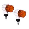 Biqing Bike Turn Signal Motorcycle Turn Signal Universal Motorcycle Front Rear Blinker Indicator Amber
