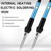 Adjustable Temperature 60W Electric Soldering Iron 220V Multifunctional Welding Solder Rework Station Heat Repair Tools