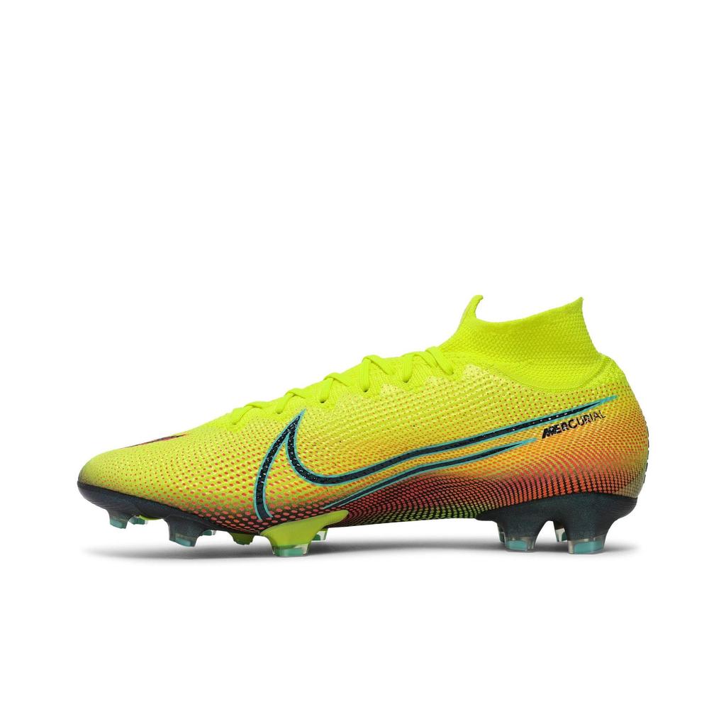 Nike Mercurial Superfly 7 Elite MDS FG 'Lemon Venom Aurora' (Unisex) Lemon Venom / Aurora / Black Soccer Shoes BQ5469 703