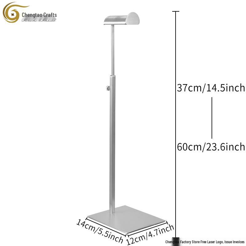 Verstellbarer Edelstahl Taschen-Präsentationsständer für Damentaschen
