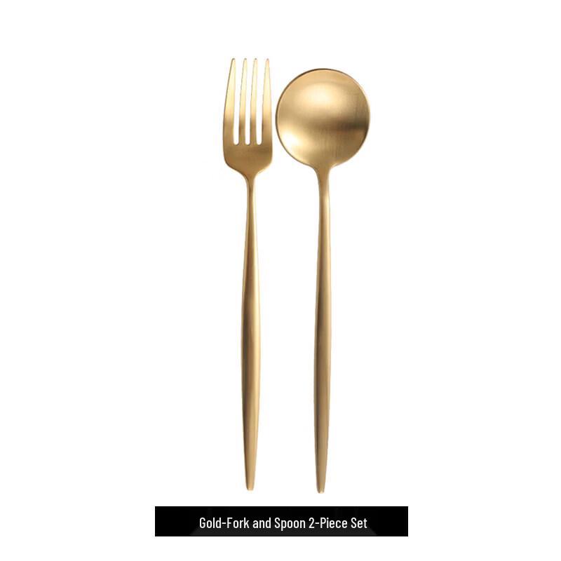 Qiwei 304 Stainless Steel Western Cutlery Set