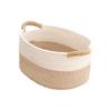 Nordic Cotton Rope Woven Storage Basket Handcrafted Storage Bins Makeup Cosmetic Holder for Living Room Bedroom Tabletop Clothes