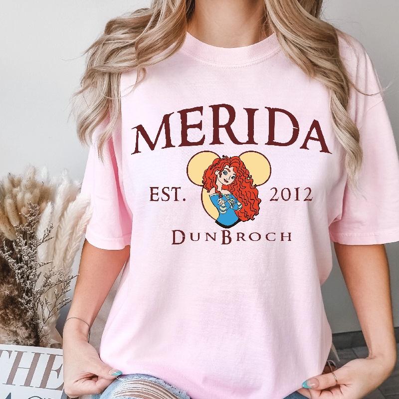 

202526 Summer Princess Ladies 100cotton printed Tshirt Harajuku Cartoon Girl Tees Loose BreathableLeisureShort sleeves S
