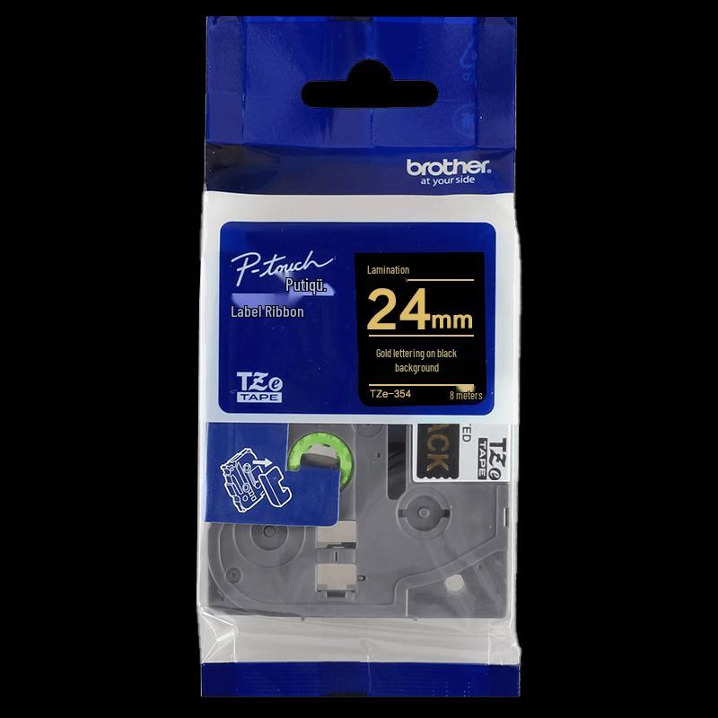 Brother TZe-354 24mm Laminated Label Tape