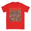 Baby Monkey Punch Cute Monkey Punch T Shirt Summer Hippie T Shirts Unisex Cotton O Neck Plus Size Clothes ShortSleeved