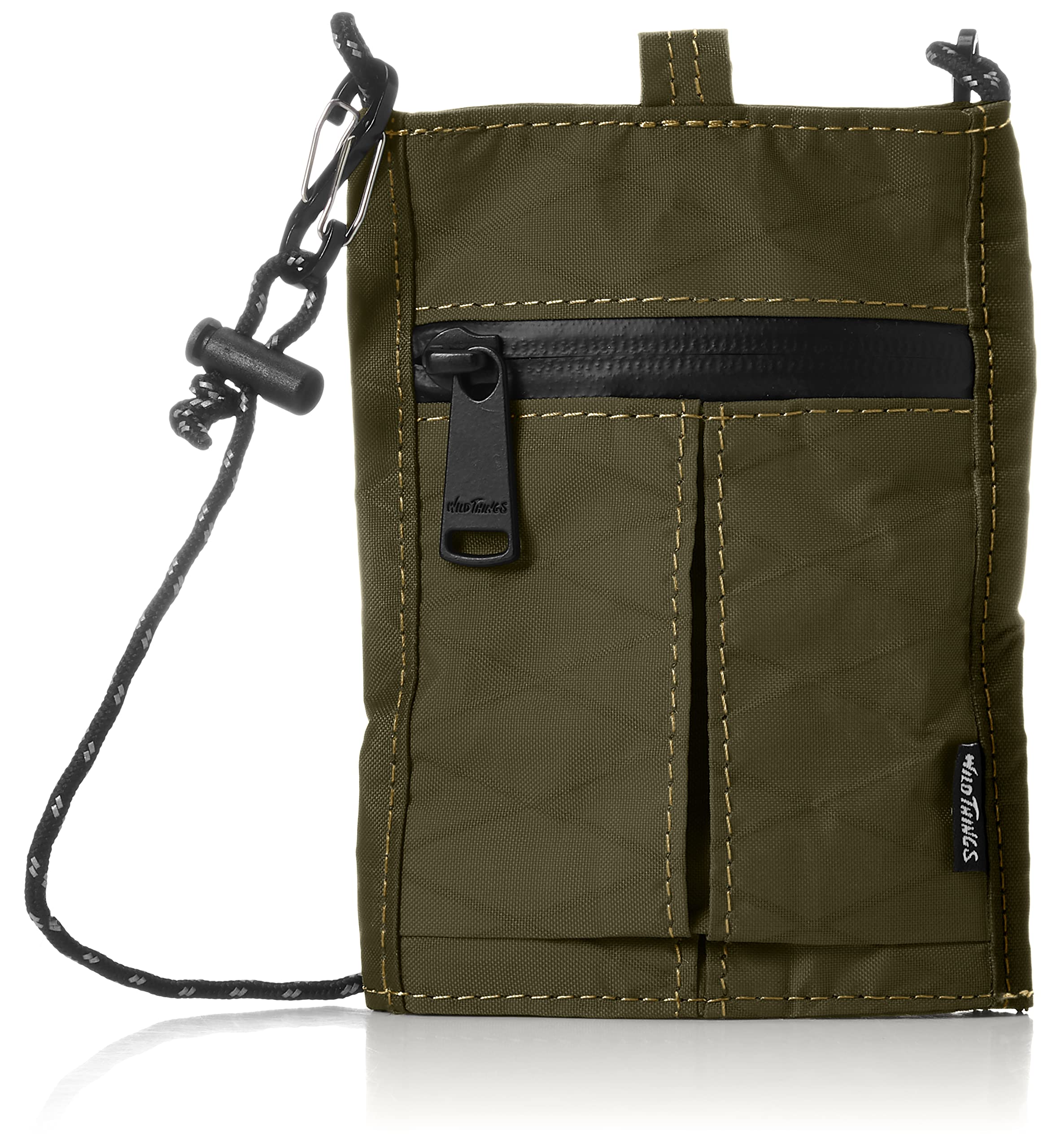 

Neck Pouch with eco bag and storage drawstring bag Olive [Wild Things] WT-380-2901 X-PAC оливковий