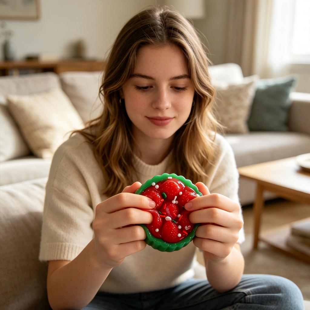 Christmas Sensory Toy Slow Rising Soft Toy for Kids and Adults