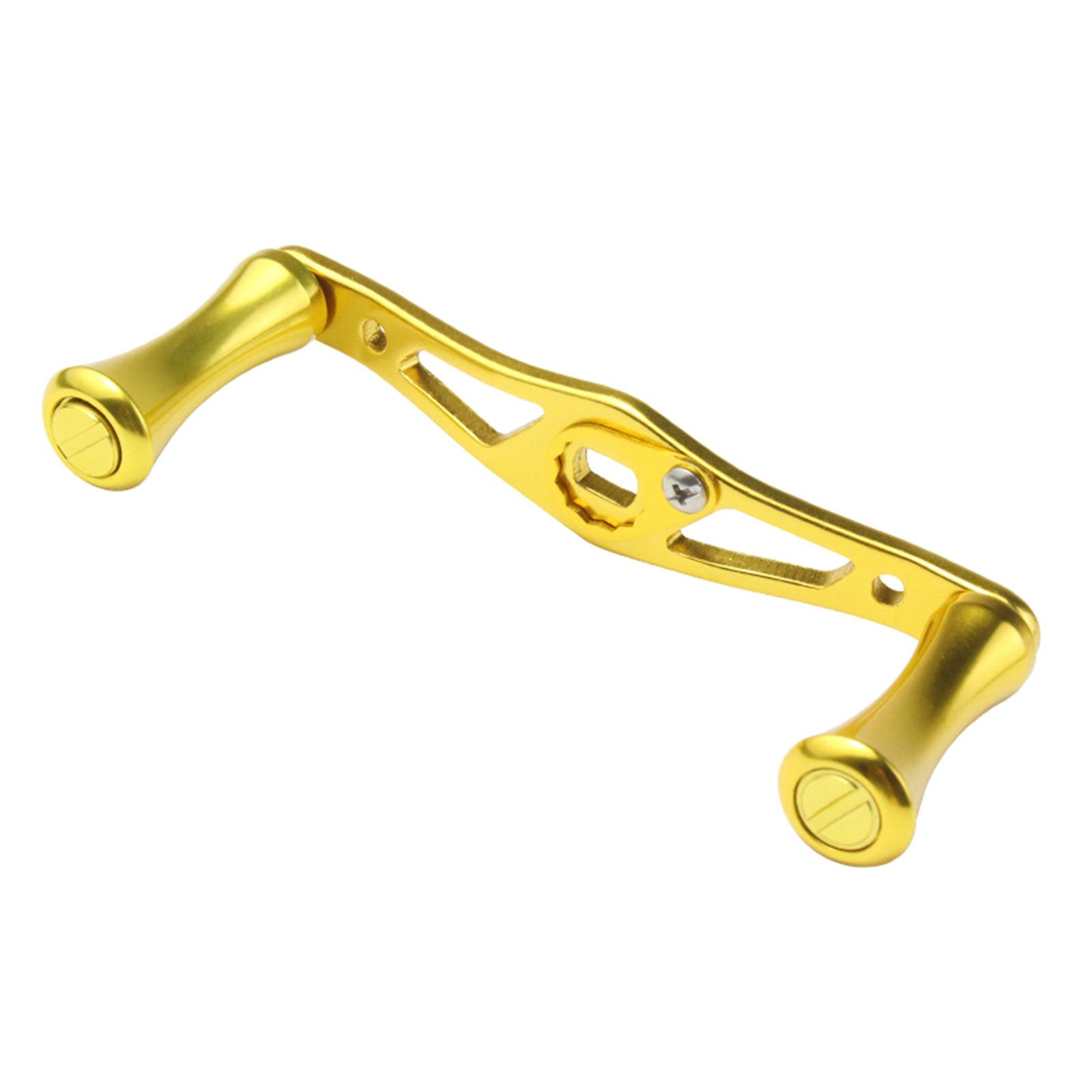 

Fishing Reel Handle Double Handle Fishing Reel Handle Part Aluminum Alloy Baitcasting Fishing Reel Handle Replacements