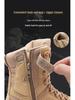 Men's Plus Size High-Top Tactical Combat Boots - Non-Slip Desert Outdoor Footwear