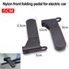 Front Front Pedal High-quality Materials Left And Right Leg Metal + Rubber