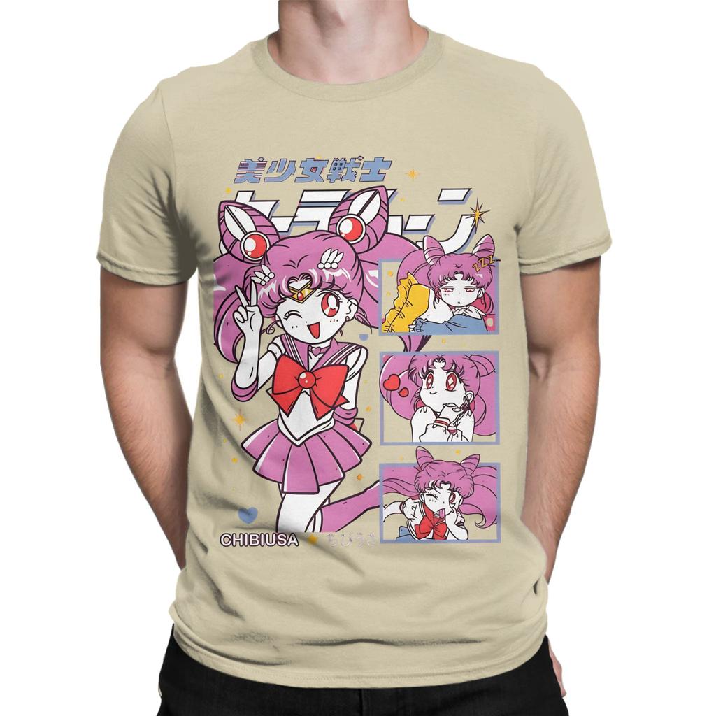 Chibiusa Tsukino Funny Graphic 100 Cotton TShirt Tsukino Usagi Tops Tees For Unisex
