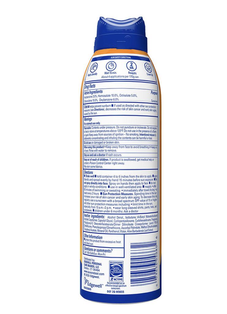 Spray z filtrem przeciwsłonecznym SPF 100 BANANA BOAT SPORT 170g