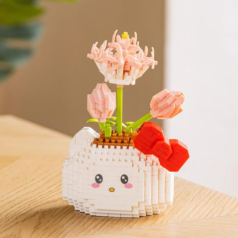 Compatible Lego Micro Cartoon Figurine Building Block - Educational Toy for Kids