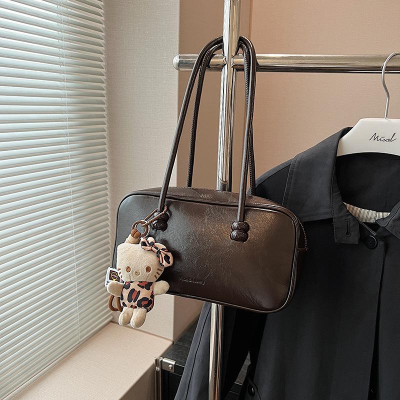 This Year's Popular Retro High-end Pillow Bag Women's Autumn and Winter Boston Bag Commuter Portable Shoulder Armpit Bag Tide