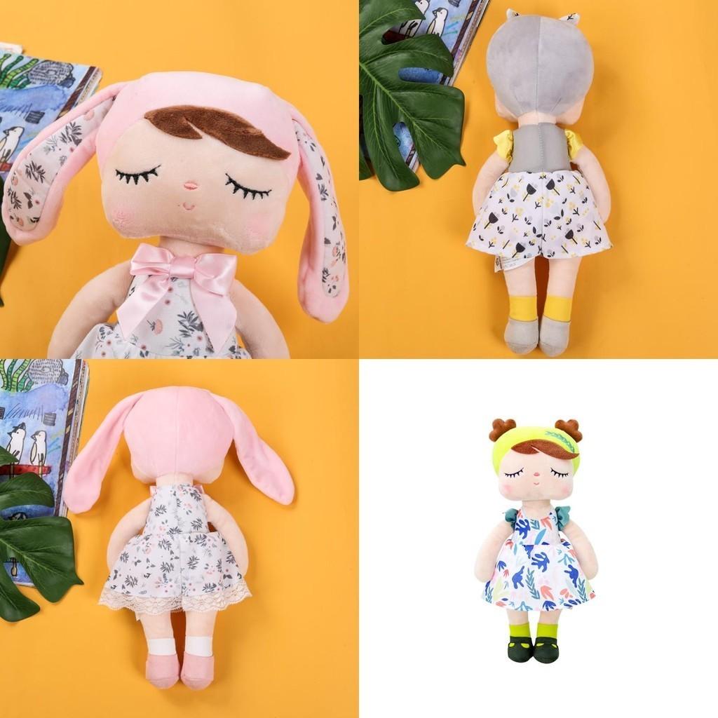 Metoo Stuffed Doll Princess Angela Bunny Plush Soft Rabbit Fashion