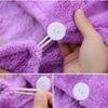 Quick Hair Dry Microfiber Towel Hair Magic Drying Turban Wrap Hat  Spa Home Bathing Hair Dry