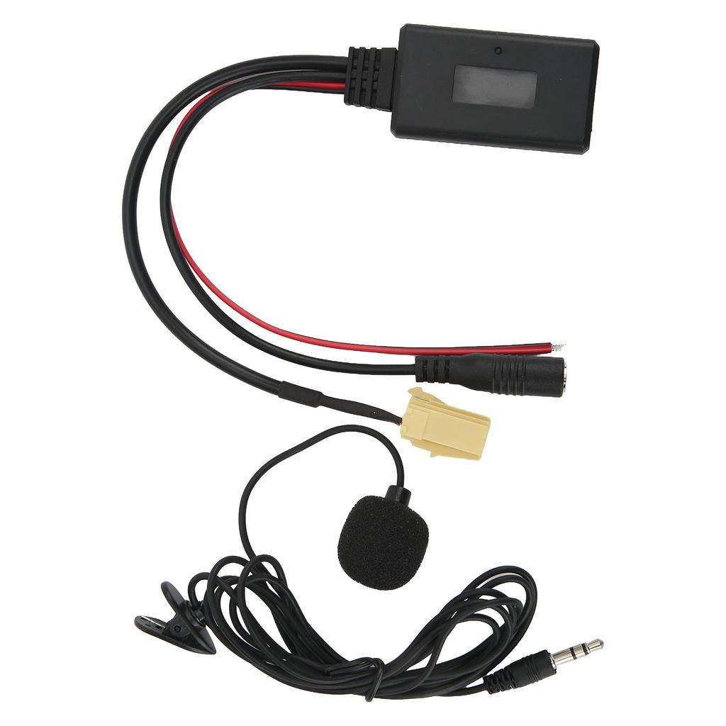 Car Bluetooth Module Radio AUX Input Handsfree Phone Call Cable with Microphone Replacement for Alfa Romeo 159