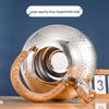Stainless Xiyijia Whistling Steel Kettle With Retro Wooden Handle Flat Bottom Large Capacity For Boiling Water