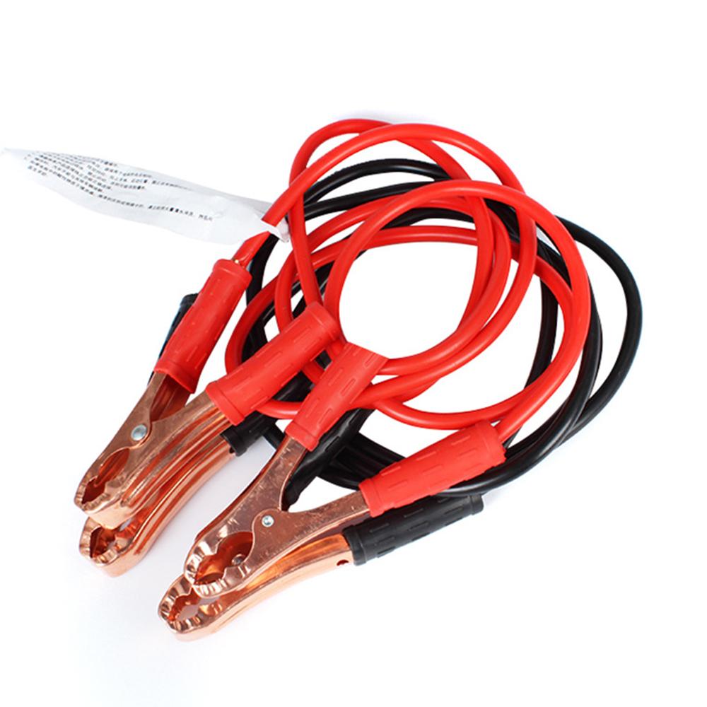 

500A Car Battery Clamps 480G Alligator Clips Battery Cable Emergency Kit Jump Starter Leads Van SUV Double-ended With Clamps Cl