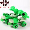 Children's Double-Row Four-Wheel Roller Skates with Protective Gear