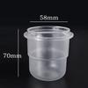 Coffee Dosing Cup Espresso Clear Plastic Sniffing Mug powder for Portafilter