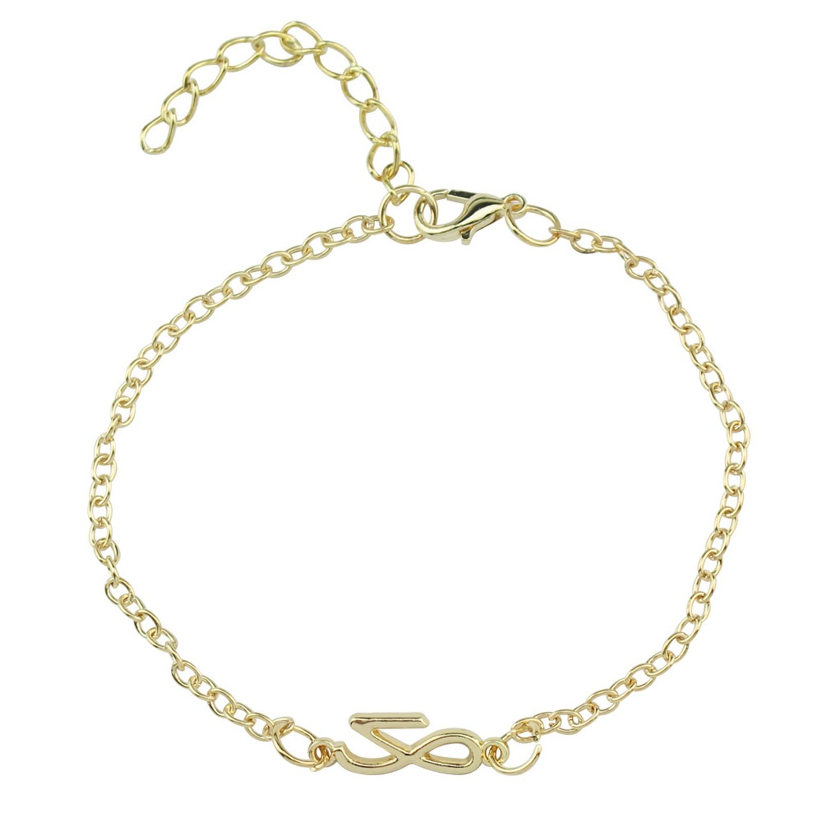 

Музыкальный подарок Шарм-браслет Персонализированный Многофункциональный браслет Регулируемый браслет One Size золотой