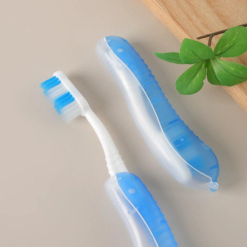 Hygiene Oral Portable Disposable Foldable Travel Camping Toothbrush Comb Hiking Tooth Brush Tooth Cleaning Tools