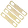 4Pcs Guitar Neck Shim Brass Material Heightening Gasket Set Musical Instrument AccessoriesGold