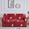 1pc Christmas Sofa Slipcover Stretch Non-slip Sofa Cover Festical New Year Xmas Couch Cover Universal Sofa Protector Home Decor