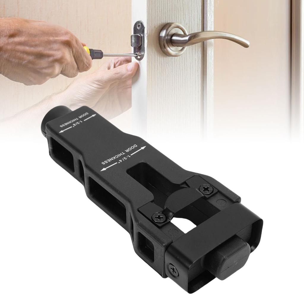 Door Mortise Tool Installation Kit Help Remove Material Accurate Professional for 1 3Celsius4in 1 3Celsius8in Thickness