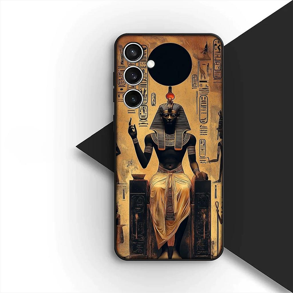 Egypt Nefertiti Anubis Ankh Kemet Pharaoh Flag Cover for Xiaomi Redmi Note 12 11 10 Pro 10A 10C 12C 13C Note12 12Pro Phone Case