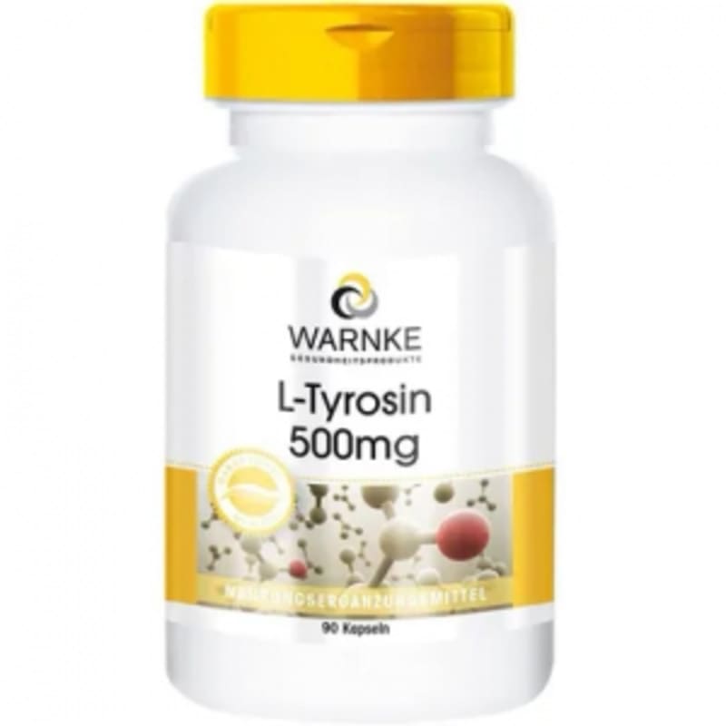 

Warnke L-Tyrosine 500 mg, 90 Capsules