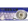 Fujimi Model 1/24 Wheel Series No.2 BBS LM 18-inch W-2