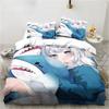 Polyester Comfortable Anime Print Duvet Cover Set With Duvet Cover And Pillowcases King Queen Twin Sizes For All Ages