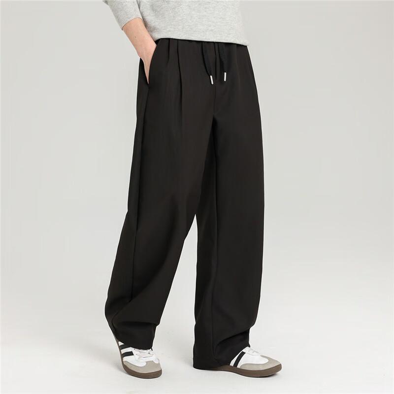 Firstview Pantalon Décontracté Ample à Jambes Larges pour Homme FV25D1787