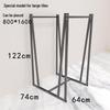 U-förmiges Fliesen-Display-Rack mit großer Kapazität für gesinterte Steinfliesen 750*1500 & Bodenfliesen 600*1200