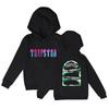 Unisex Letter Print Hooded Sweatshirt Loose Fit Long Sleeve Casual Pullover Winter