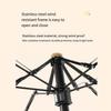 Vinyl 6 Ribs Umbrella 6-Folding Walking Windproof Portable Women Men Rain Protection Adults Foldable Umbrellas Rainy