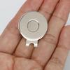 Golf Hat Clip Anti-rust Golf Tool Zinc Alloy Magnetic Golf Ball Marker Hat