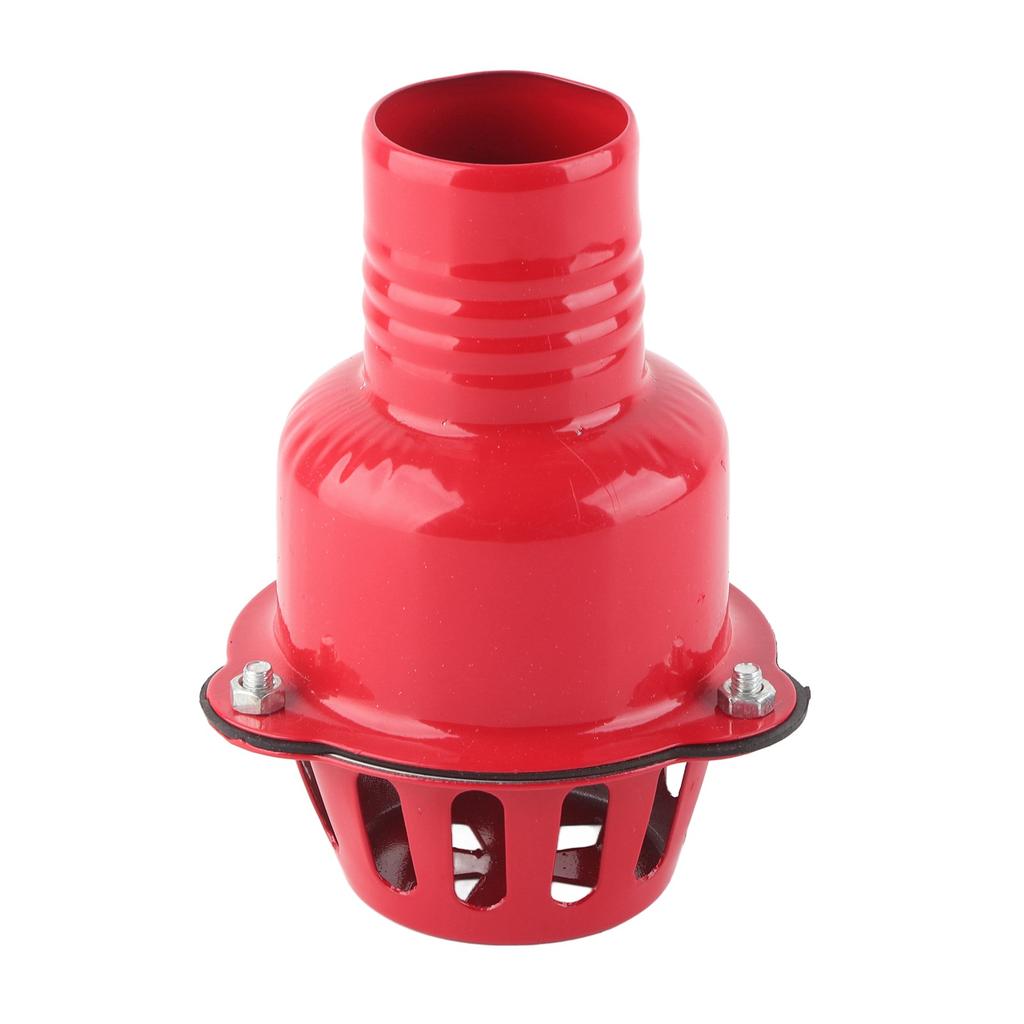 2in Water Pump Filter Bottom Check Valve Wear Proof Aluminum Alloy Pump Foot Valve for Gasoline Diesel Engine