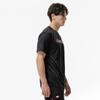 Table Tennis Wear Game 2XL [Mizuno] Shirt, Sweat-wicking, Quick-drying, 82JAD110, Unisex, Black,