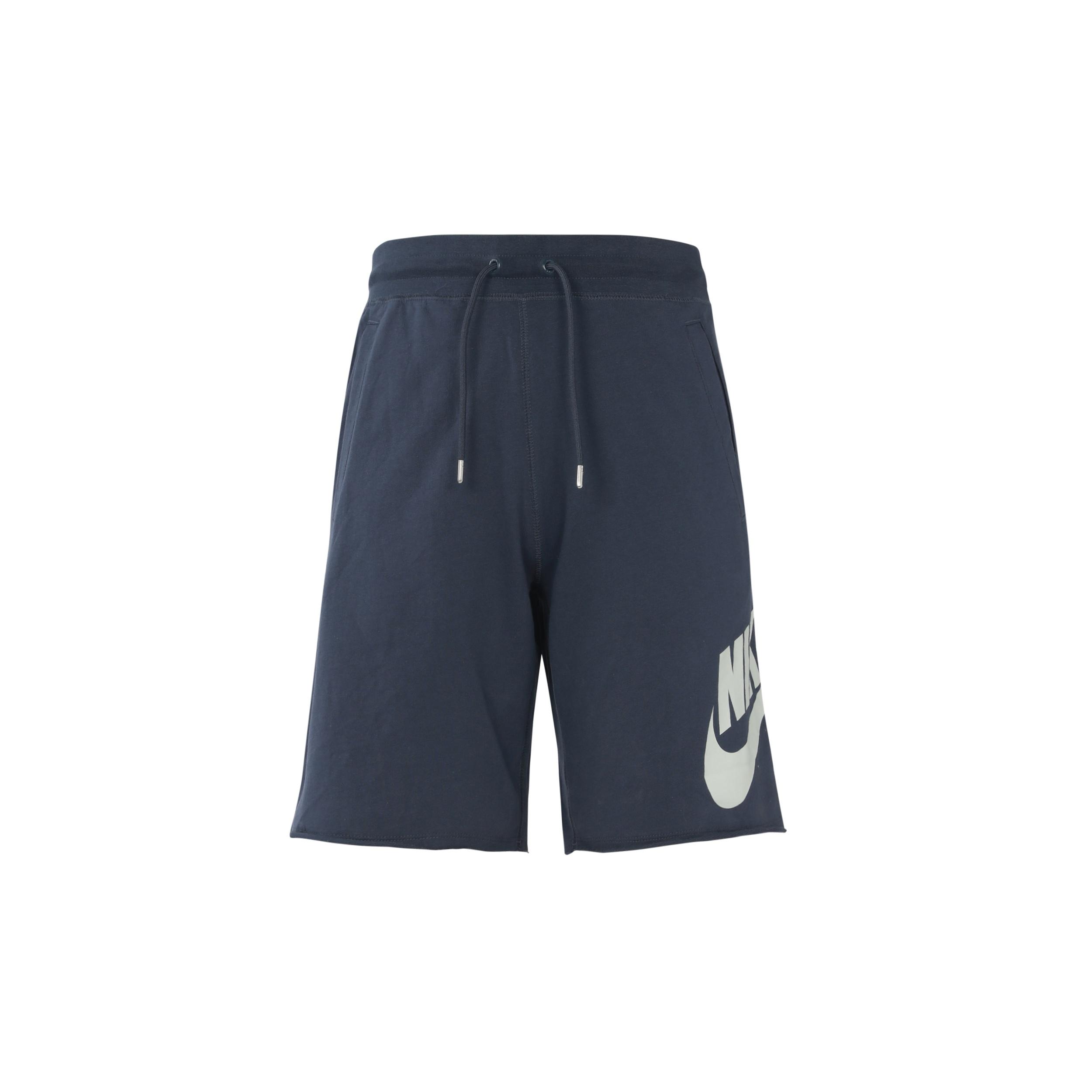 Nike Large Logo Printing Breathable Drawstring Sports Shorts Blue Men s AT5268-471 S